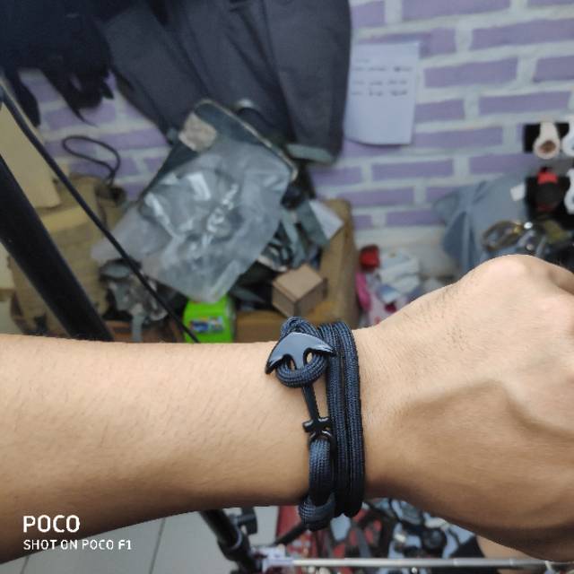 Gelang paracord jangkar berkualitas