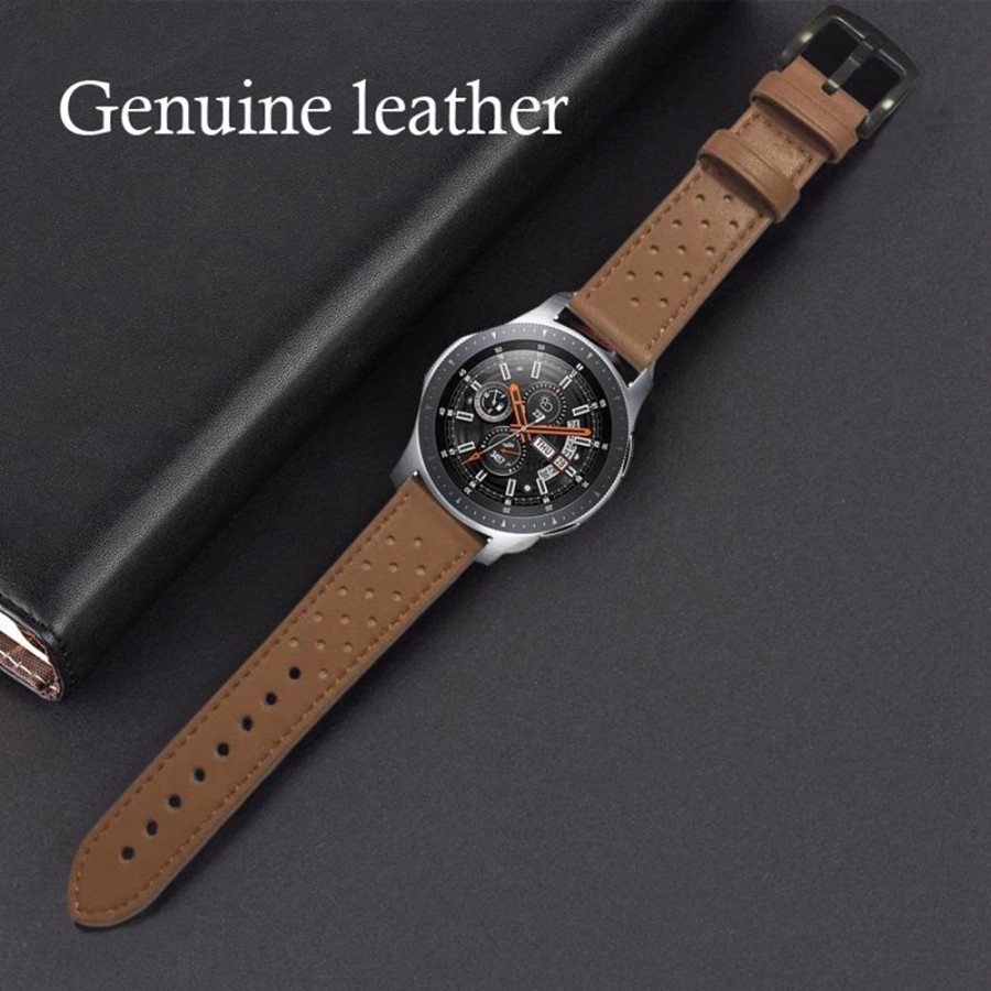 STRAP SAMSUNG GALAXY WATCH 46mm MODEL LEATHER SPORT PREMIUM SMARTWATCH