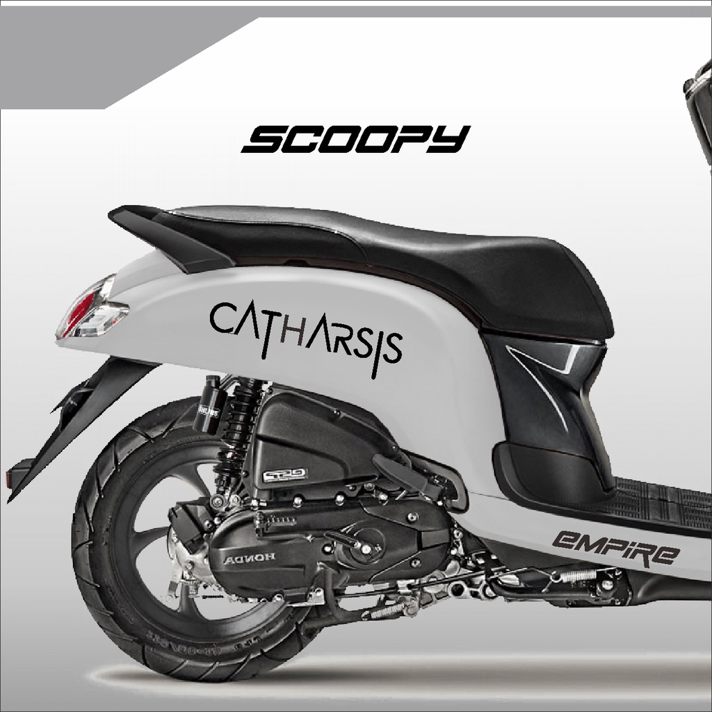 Stiker Cutting Cuting Kating Scoopy Fi New Grafis Catharsis Simple