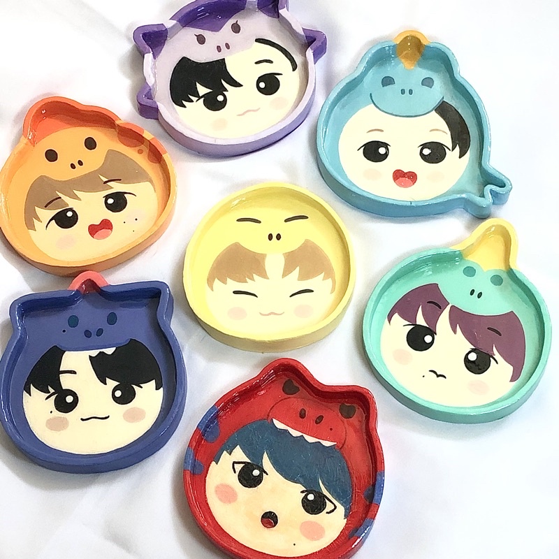 Clay Tray Nct Dream x Dino ABC ready