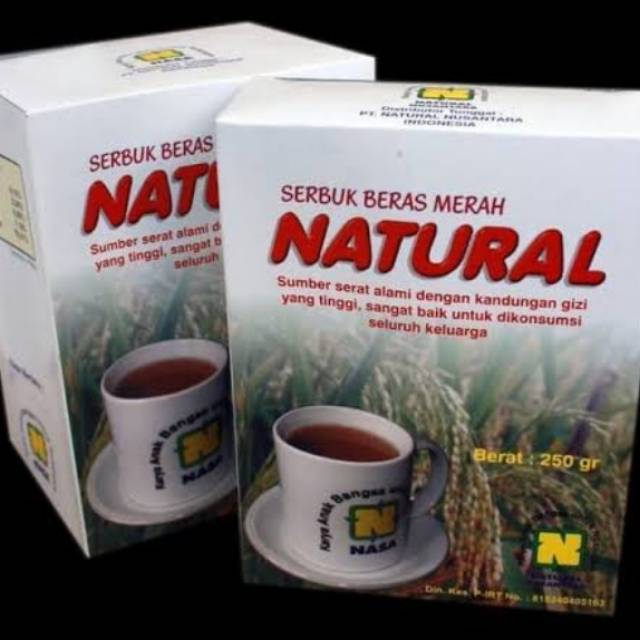 

serbuk beras merah nasa