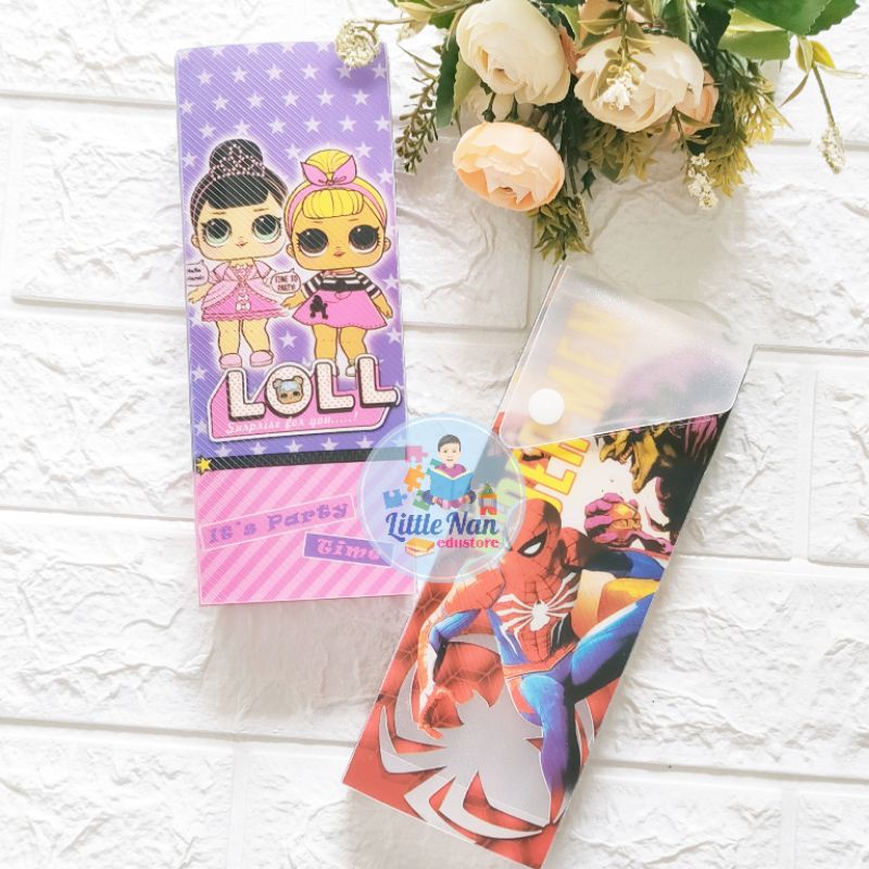 

littlenan.edustore - TEMPAT PENSIL MOTIF KARTUN - KOTAK PENSIL MURAH