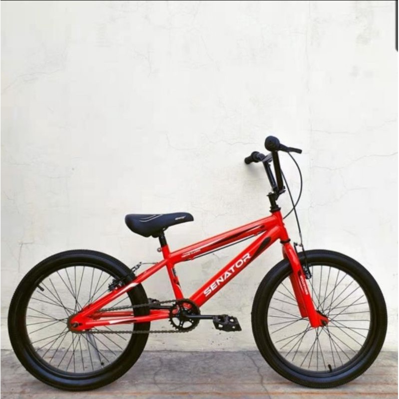 Sepeda BMX Senator Classic 20 inch/ sepeda anak Laki-laki anak cowo/ sepeda dewasa murah bagus-merah senator
