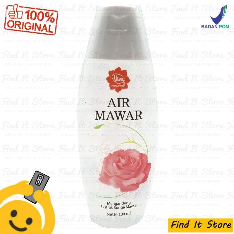 Viva Air Mawar 100ml 100 ml BPOM Toner Wajah Original
