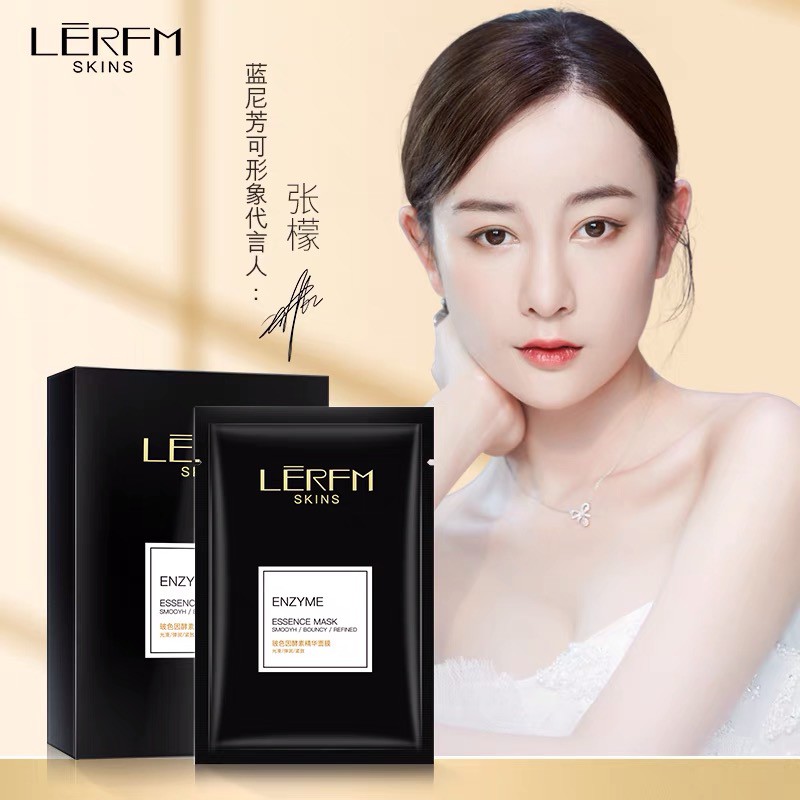 LERFM SKINS SKIN PRO XYLANE ENZYME ESSENCE MASK MASKER KOREA WAJAH WANITA FACIAL SHEET MASK