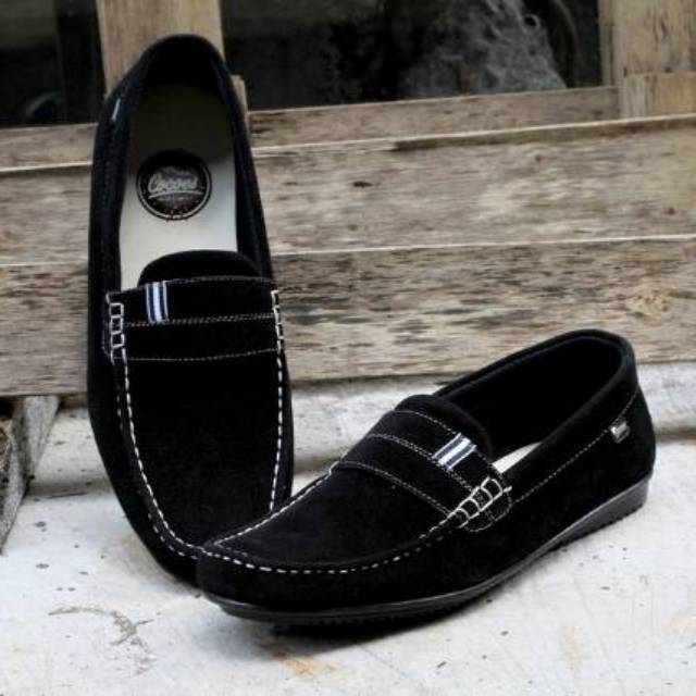 Sepatu slip on cocoes sepatu santi pria murah