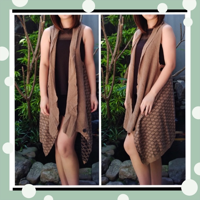 OUTER JARING RAJUT WANITA