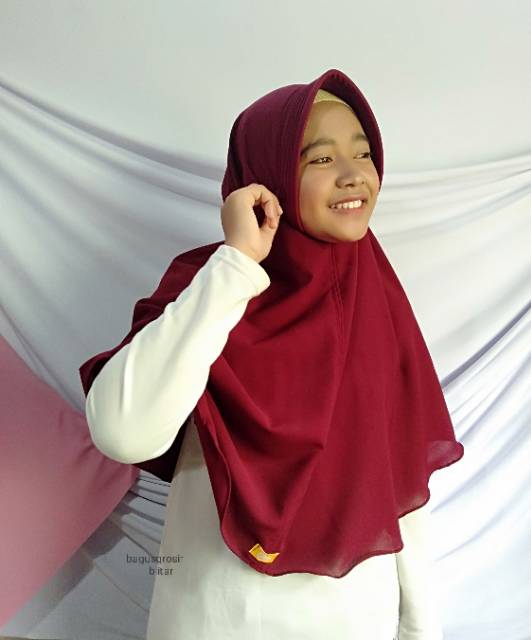 Promo .Khimar Pet jumbo bergo diamond ceruty