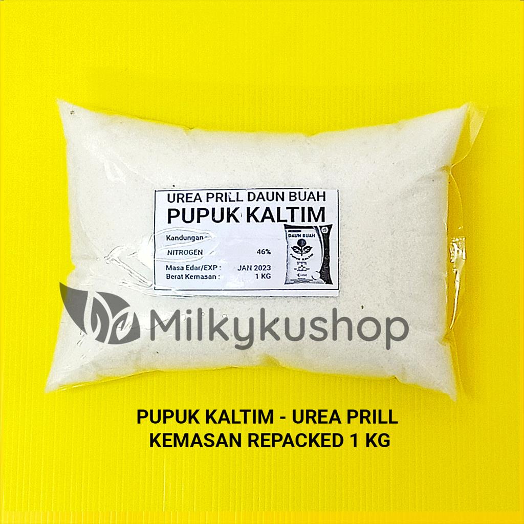 PUPUK KALTIM UREA PRILL DAUN BUAH 1 KG REPACK NON SUBSIDI