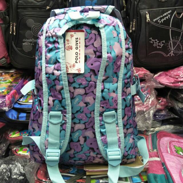 tas ransel wanita merk polo gives