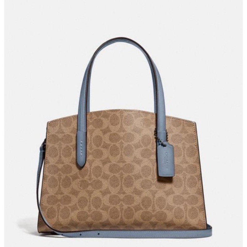 coach charlie signature blue 28