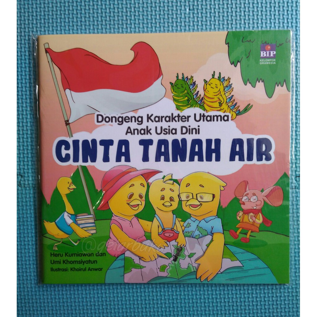 Dongeng Karakter Utama Anak Usia Dini Cinta Tanah Air Shopee