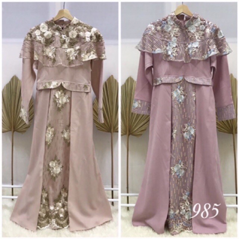 Gamis Pesta Tile Jemia