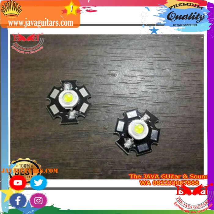 Dijual High Power LED HPL 3w 3 w 3watt 3 watt Hijau