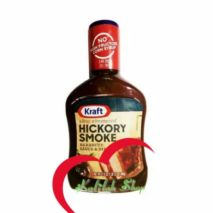 

Kraft Sauce Kraf Saos Bbq Hickory Barbeque 510 Gr