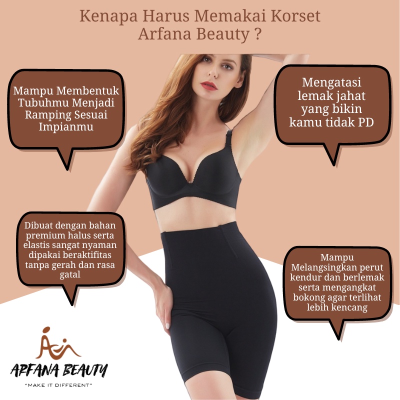 Celana Dalam Pembakar Lemak Munafie Fit Shaper Sepaha Pakaian Dalam Wanita MUNAFIE SEPAHA