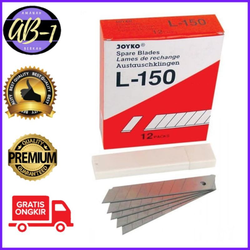 

60 PCS REFILL / ISI CUTTER BESAR L-150 KENKO