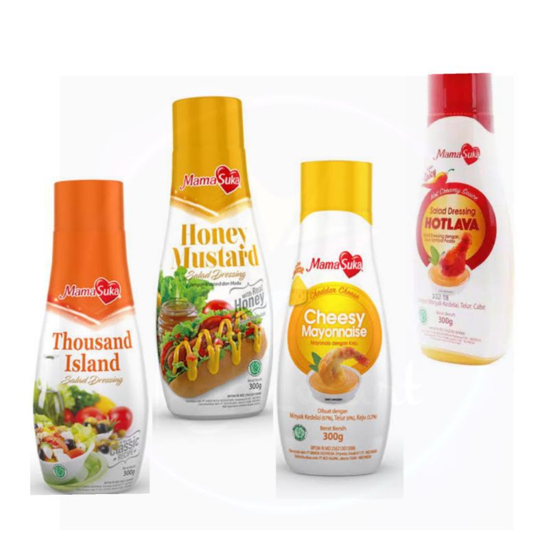 

Mamasuka Salad Dressing dan Mayo/kemasan botol
