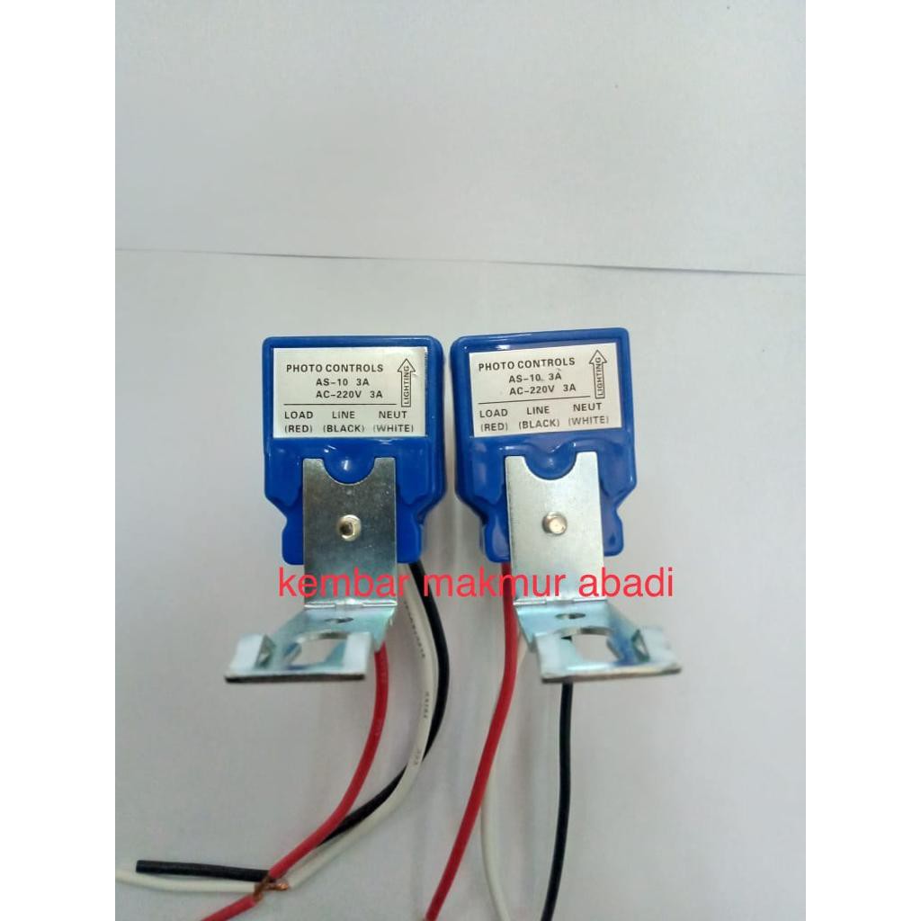 Photocell / sensor cahaya / fotosel 3A, 6A,10A - 3A - 3A