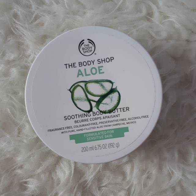 Body Shop Aloe Body Butter 200Ml Harga