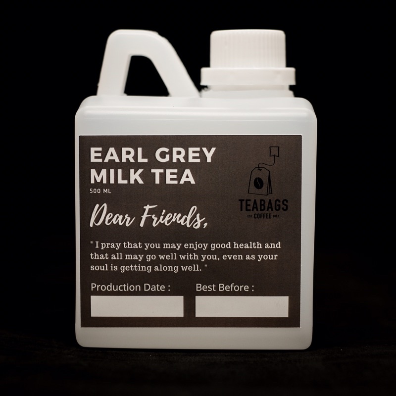 

EARL GREY MILK TEA 500 ML | MINUMAN MILKTEA LITERAN