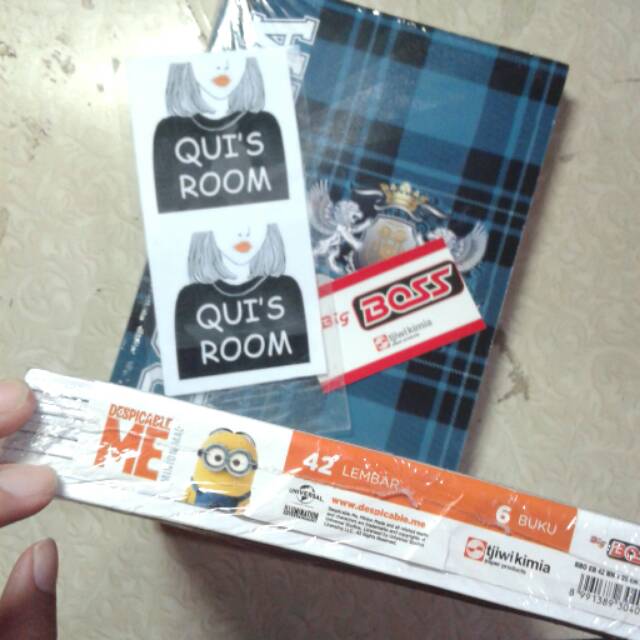 

BUKU TULIS PANJANG BIG BOSS ISI 6 SEKOLAH ANAK ALAT MURAH KANTOR STATIONERY