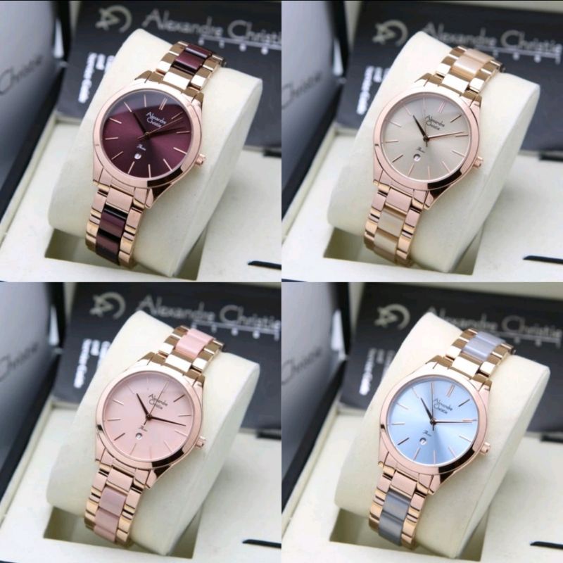 JAM TANGAN WANITA ALEXANDRE CHRISTIE  2919 AC 2919 Ac 2919 ORIGINAL [ GARANSI RESMI 1 TAHUN ]