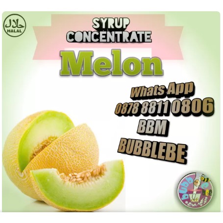 

Sirup concrentrate melon