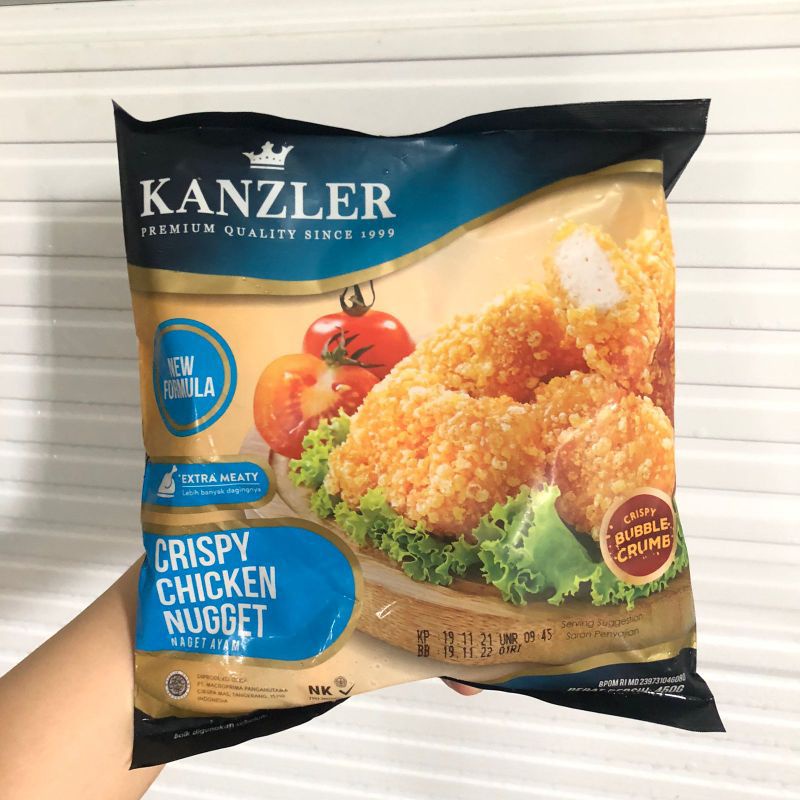 

KANZLER CRISPY CHICKEN NUGGET 450 GR TERMURAH