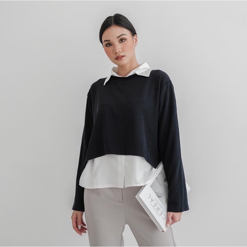 Beige Studio - Tavern Top / Atasan Lengan Panjang Wanita