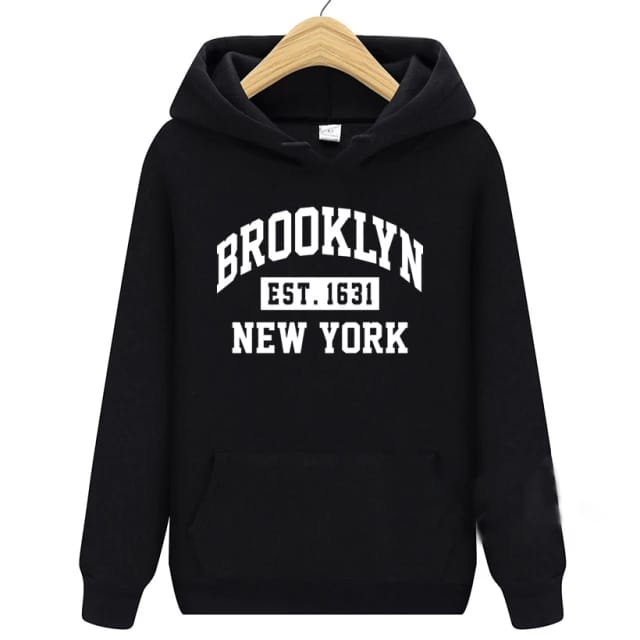 Sweater hoodie BROOKLYN || Jumper hoodie BROOKLYN NEWYORK ( Pria &amp; Wanita )