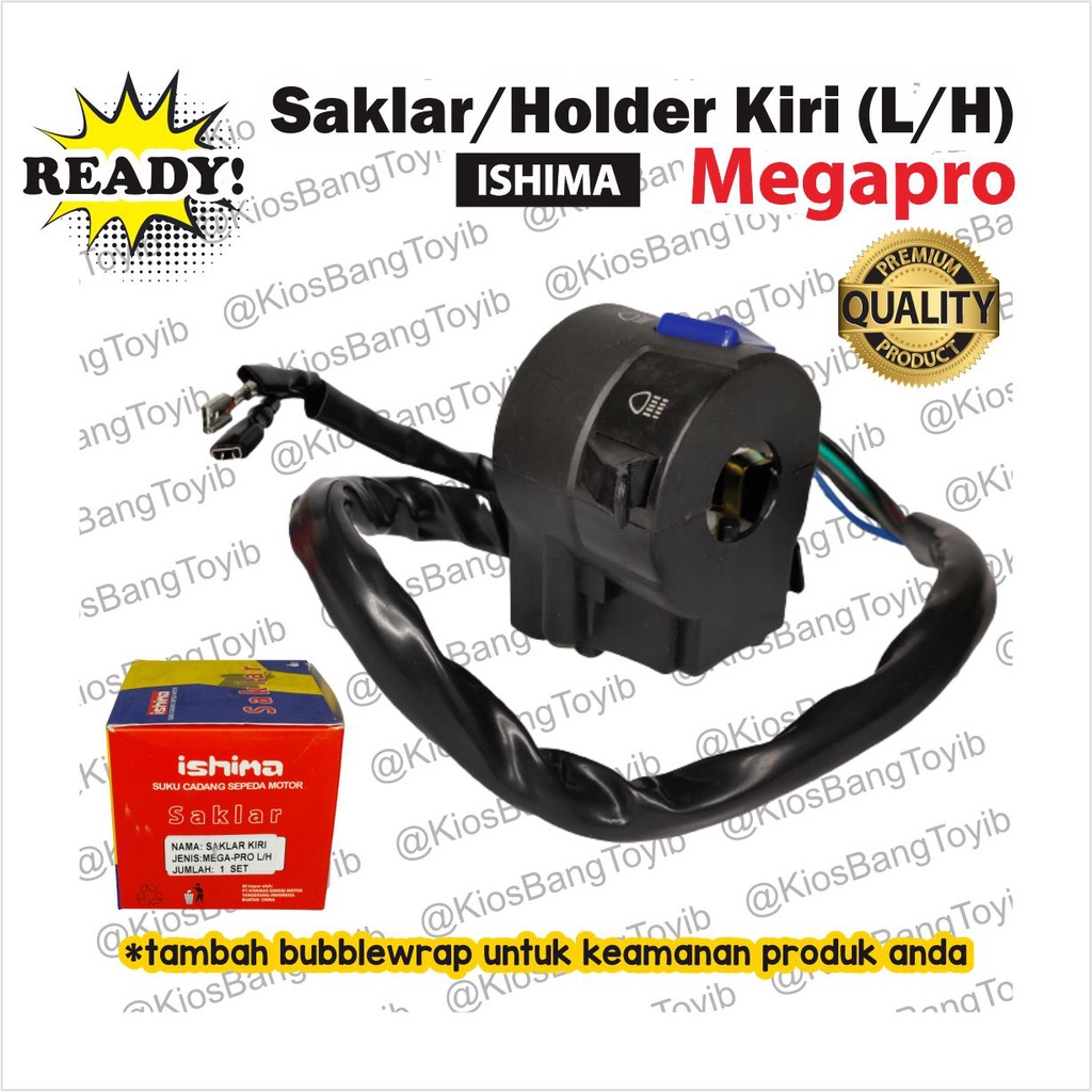 Saklar Holder Handle Switch Kiri Megapro (ISHIMA)