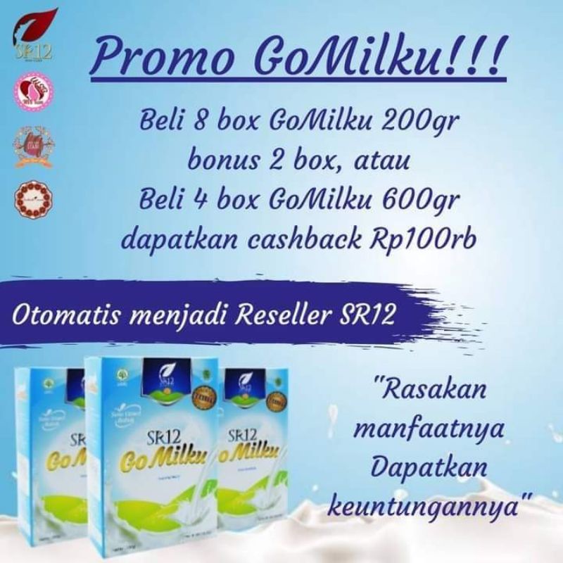 

Susu kambing etawa booster asi mencendaskan anak susu gomilku sr12