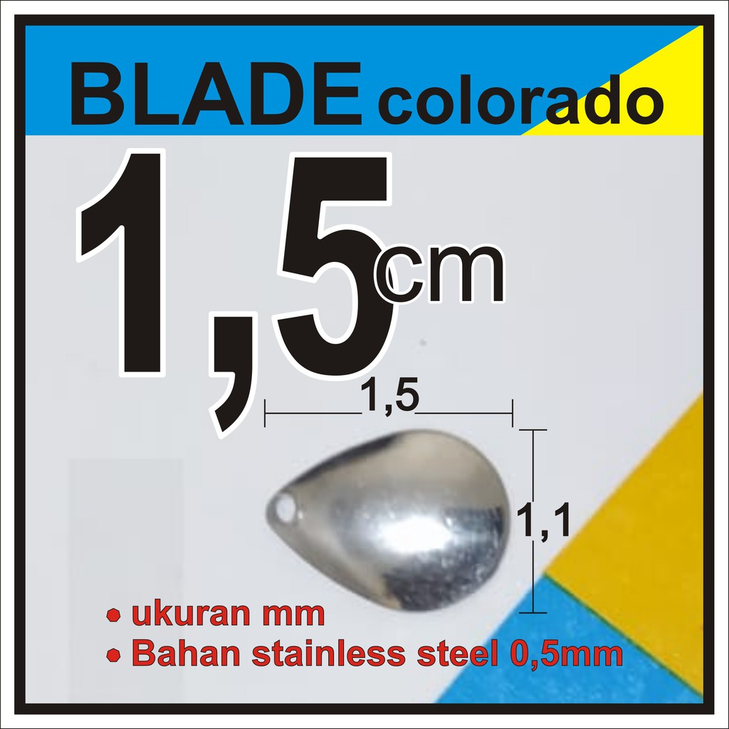 

TERLARIS BLADE COLORADO 1.5MM STAINLESS STEEL