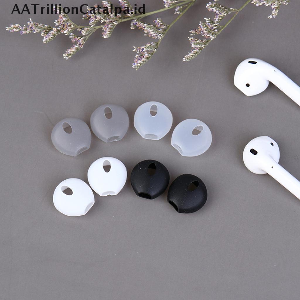 (AATrillionCatalpa) 5 Pasang Case Silikon Cover Earphone Universal Anti Slip