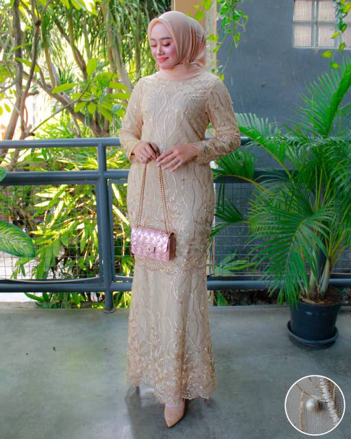 Dress mermaid terbaru/gamis duyung modern/gamis terbaru