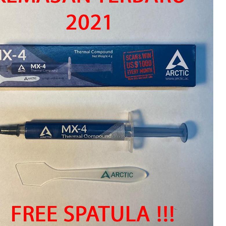 ♟ Arctic Cooling MX-4 MX4 Thermal Compound Paste 4 Gram Thermal Paste 4gram ♬