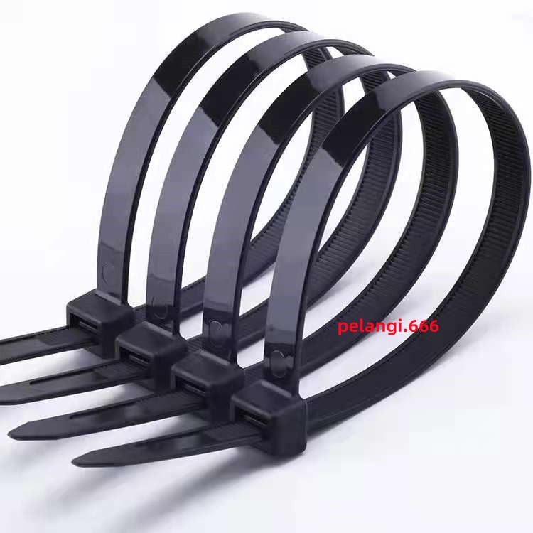 kabel ties/kabel tis/cable tis 3.6*300MM (30cm) Hitam/Putih