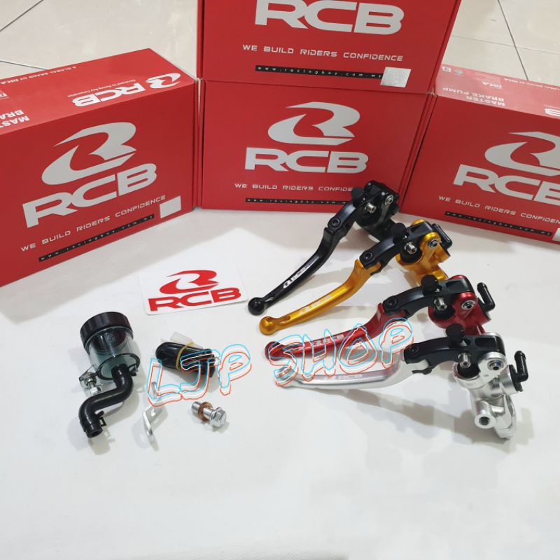 MASTER REM KANAN RCB RACING BOY S1 SERIES 14MM ORIGINAL UNIVERSAL