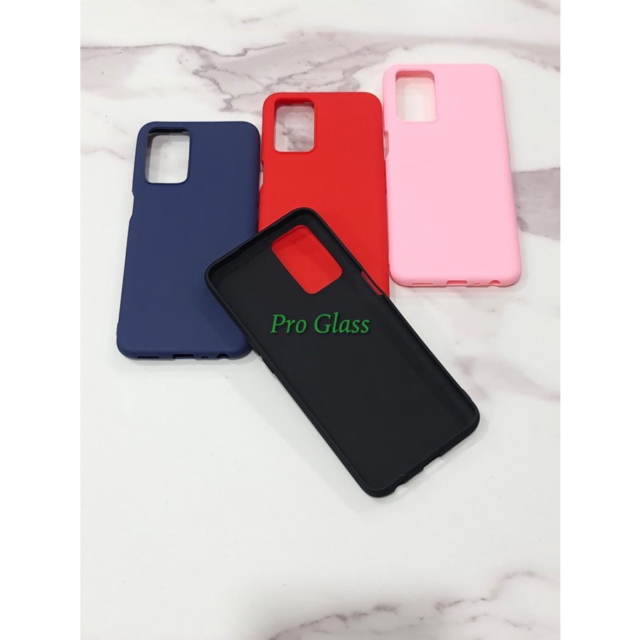 C107 OPPO A93 5G / A74 5G Colourful Ultrathin Silicone Matte Soft Case