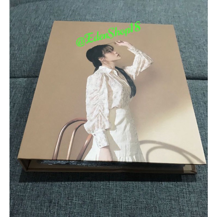 SALE Binder Gold Album Photo Card IU Kpop /  album untuk simpan photo card idol dan ticket - Origina