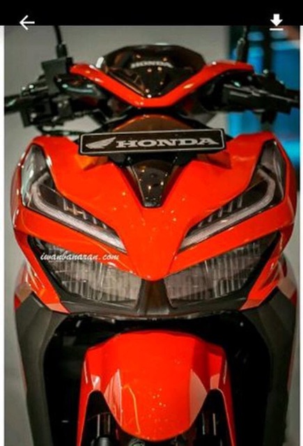 MIKA LAMPU DEPAN HONDA VARIO TECHNO 125 LED ESP / 150 TAHUN 2018 TERBARU MERK WIN