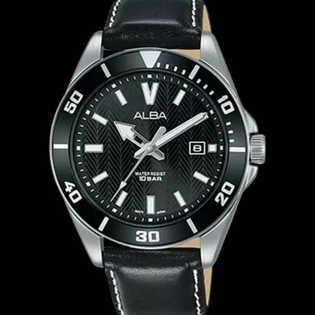 Jam Tangan Alba Pria AG8J43 Original Bergaransi 1 Tahun