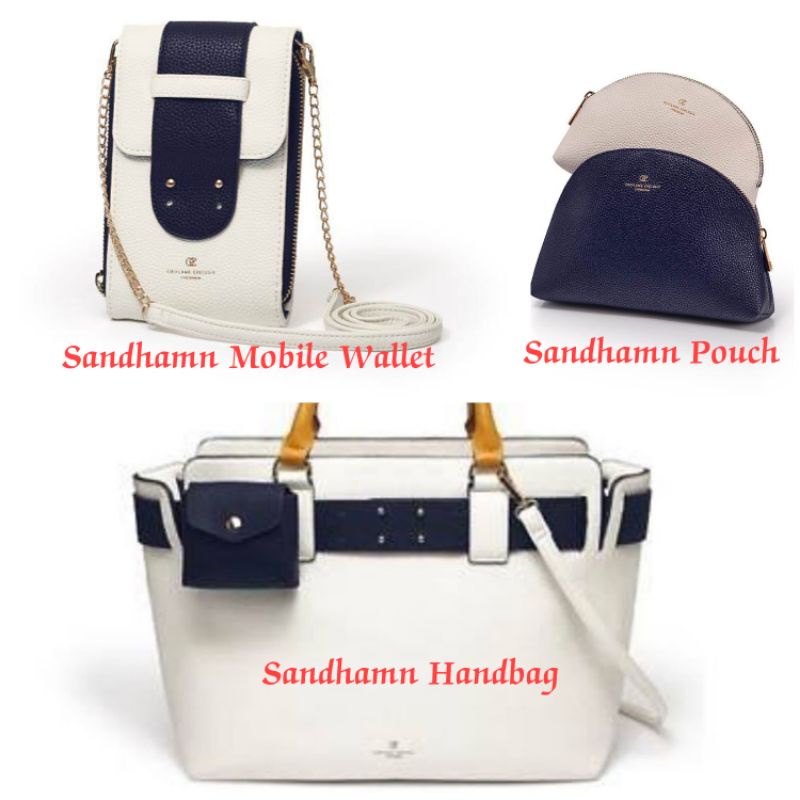 Sandhamn Medium Handbag/ Sandhamn Mobile Wallet On Chain/ Sandhamn Pouch/Femme Tas Wanita Waistbag Mickey Mouse