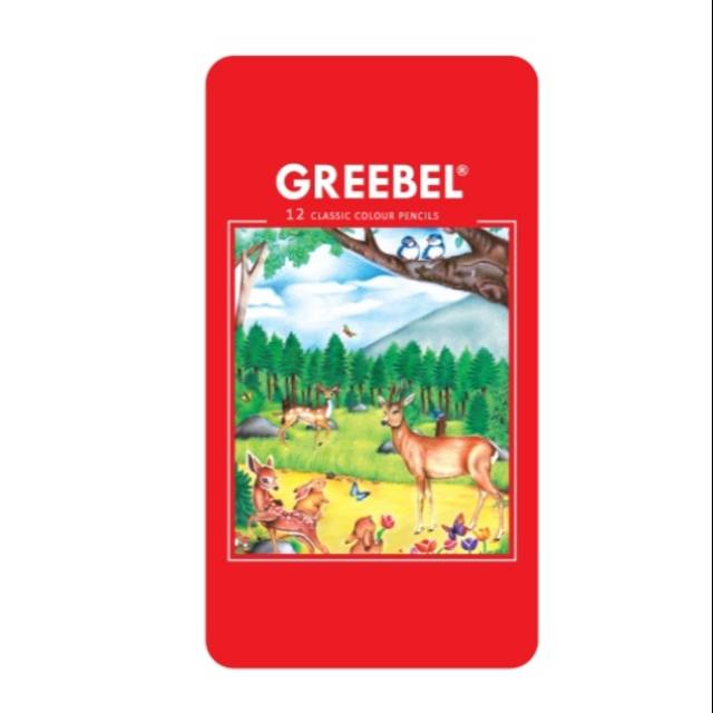 

Pensil Warna Classic Greebel 12 Tincase