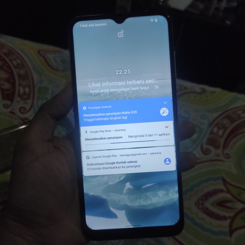 Nokia G20 second Fullset Garansi resmi