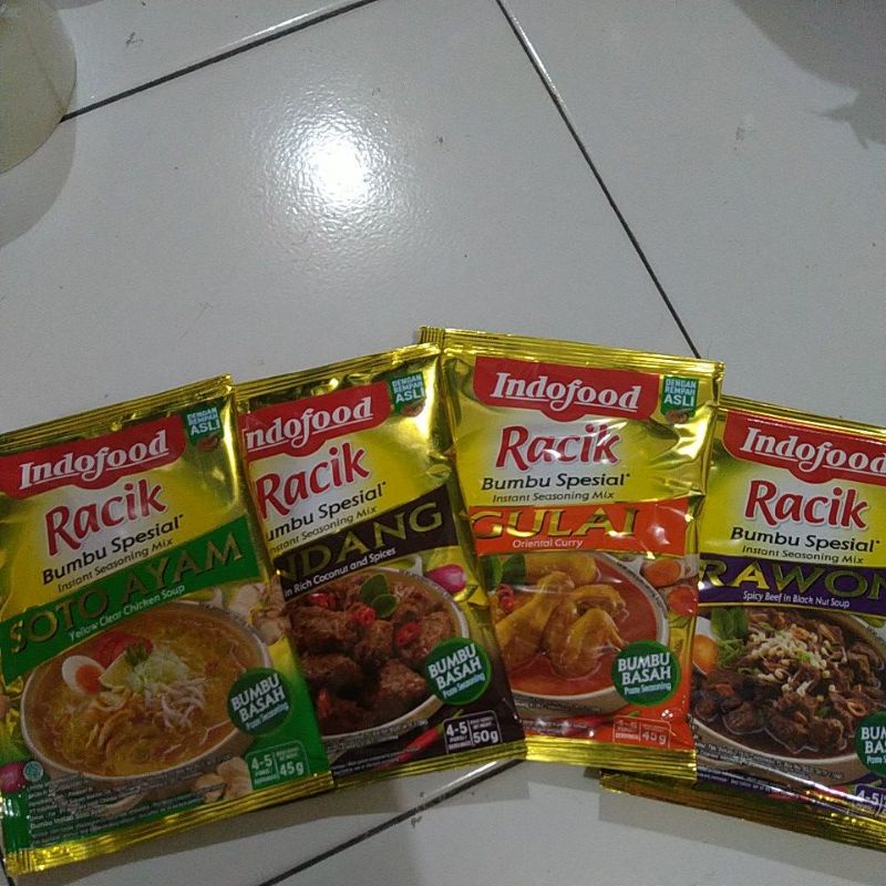 

bumbu racik bumbu spesial soto ayam gulai rawon rendang opor