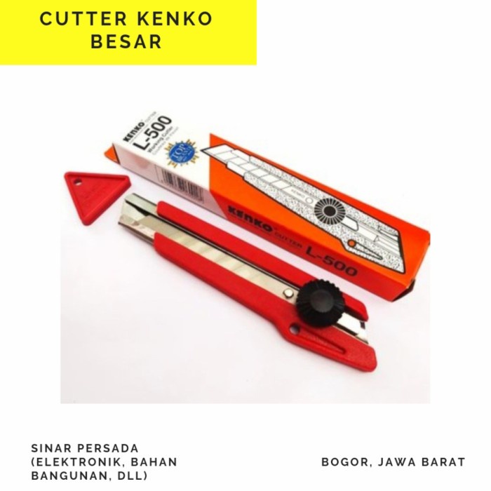 

Buruan Cutter Kenko L 500 (Besar) Bagus