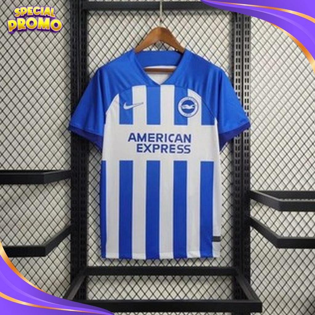 BEST SELLER BAJU BOLA JERSEY BRIGHTON HOME 223 JERSEY JERSEY BOLA BAJU FUTSAL JERSEY SEPAK BOLA