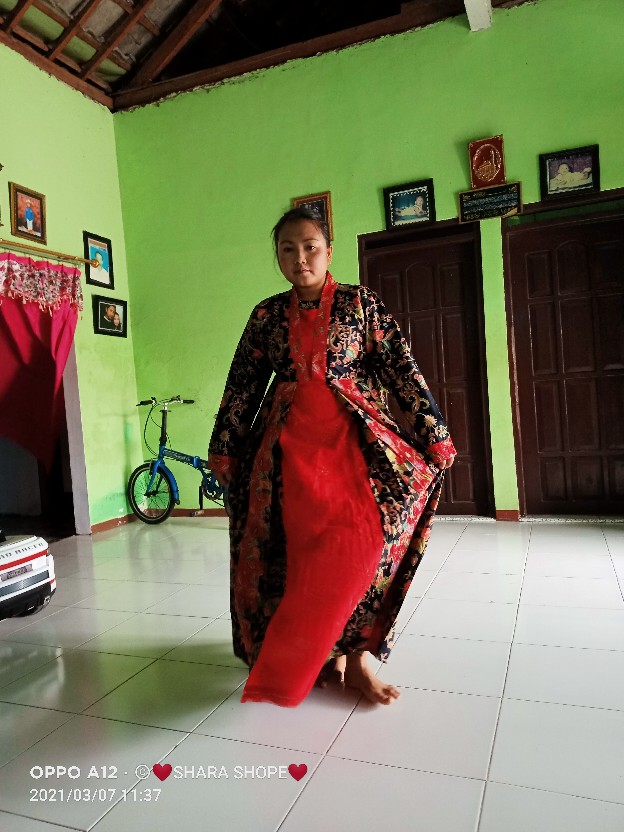 Sarimbit Batik Keluarga Couple Gamis Syari Muslim Long Dress 2249 Hitam